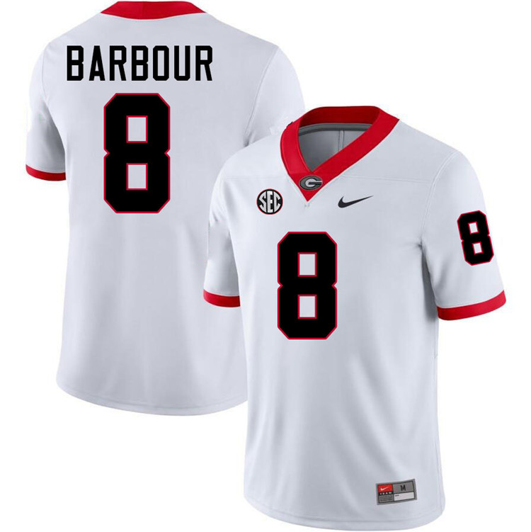 Ethan Barbour Georgia Jersey,University Of Georgia Bulldogs Football Jersey,Uniforms,Gears-White